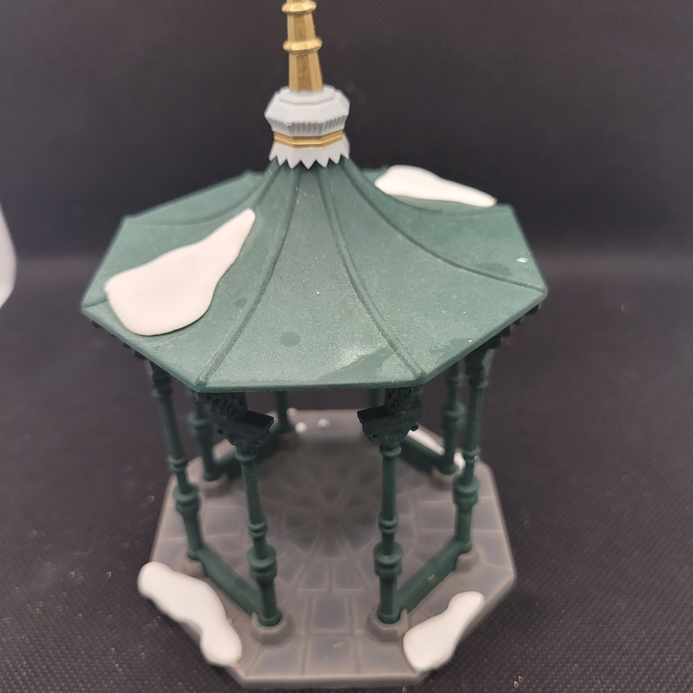 Department 56 Dickens Village Gazebo Pavilion Accessory With Box